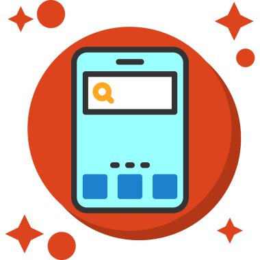 mobil uygulama. Basit tasarım