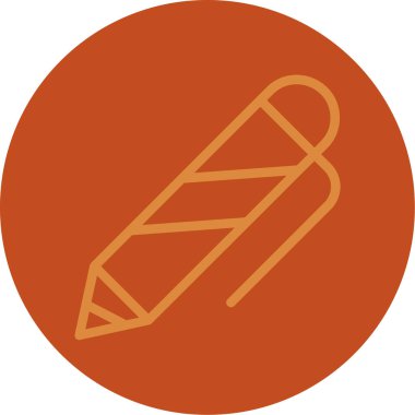 kalem simgesi vektör illüstrasyonu