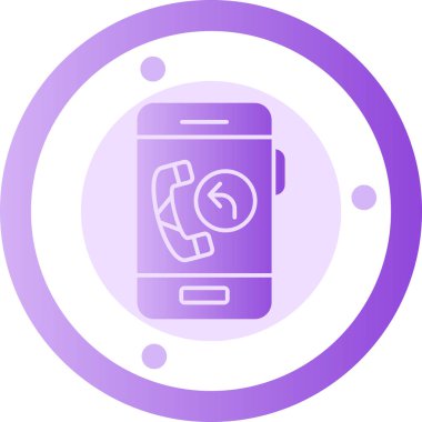 akıllı telefon simgesi vektör çizimi