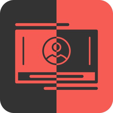 tarayıcı internet simgesi, vektör illüstrasyonu