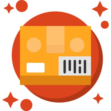 kutu simgesi vektör illüstrasyonu