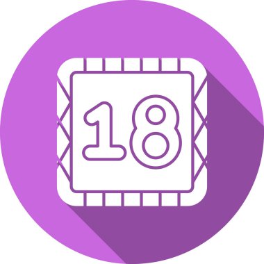 Tek izole edilmiş ikon modern simgesinin vektör çizimi