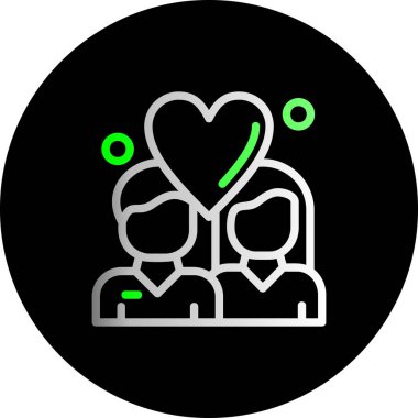 İnsan simgesinin vektör illüstrasyonu