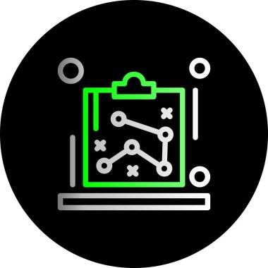 seo modern simgesinin vektör illüstrasyonu