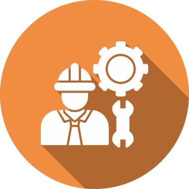 Teçhizat Web simgesi basit illüstrasyon