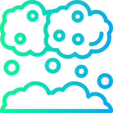 Hava durumu simgesi, vektör illüstrasyonu