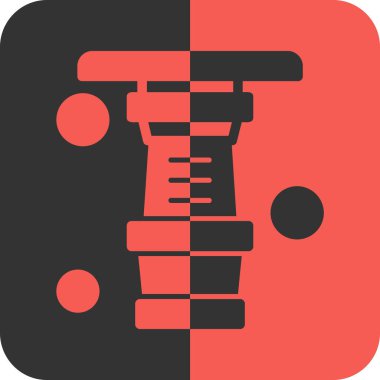 oyun simgesi soyut arkaplanda izole edildi