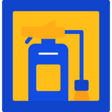 Benzin deposu. Web simgesi basit illüstrasyon