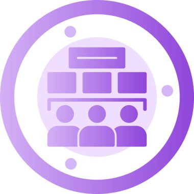 İş simgesinin vektör illüstrasyonu