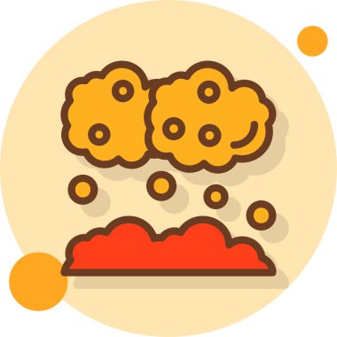 fırın ekmek yemek simgesi dolgulu taslak biçiminde