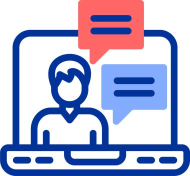 Laptop Sohbeti. Web simgesi