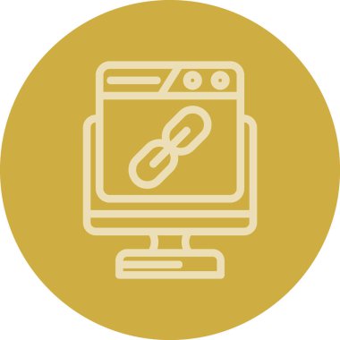 Seo simgesinin vektör illüstrasyonu