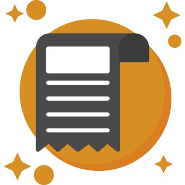 gazete simgesi vektör illüstrasyonu