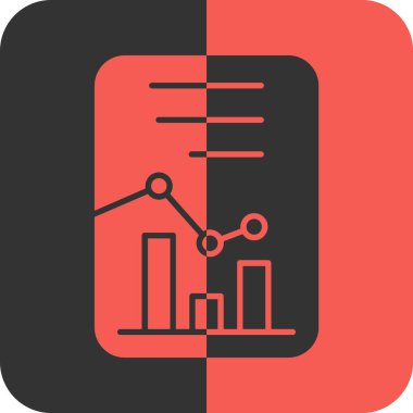 ticari analiz simgesi, vektör illüstrasyonu