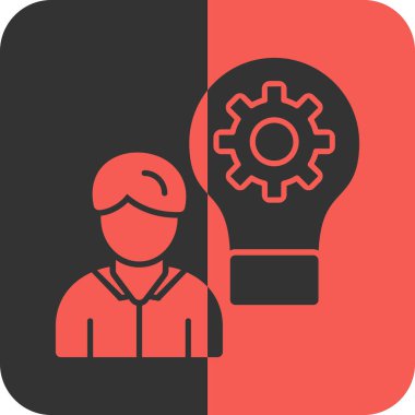 Bir dişli simgesini vektör çizim