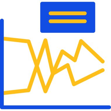 iş analizi çizelgesi simgesi - taslak biçimi