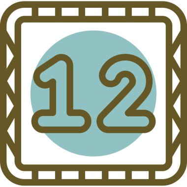 Kişisel kullanımda 11 günlük simge...