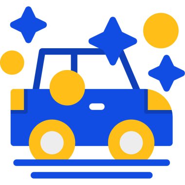 - Araba. Web simgesi basit illüstrasyon