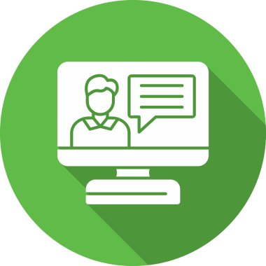 seo modern simgesinin vektör illüstrasyonu