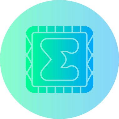 dijital modern simge, vektör illüstrasyonu