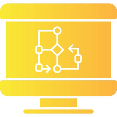 seo modern simgesinin vektör illüstrasyonu