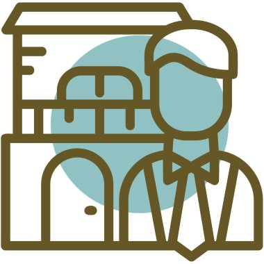 modern simge vektör illüstrasyonu