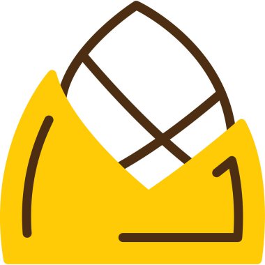 Yumurta. Web simgesi basit illüstrasyon