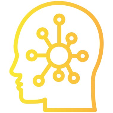 Beyin. Beynin basit bir simgesi