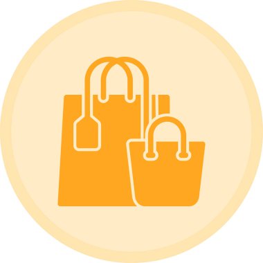 Çanta modern simgesinin vektör illüstrasyonu