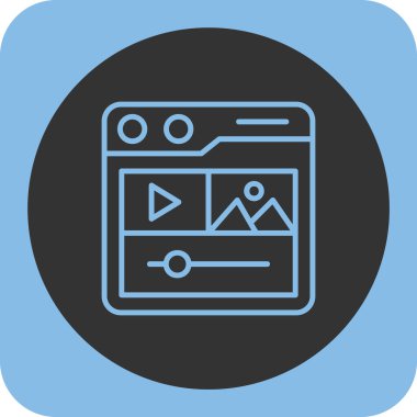 Geliştirme için ağ simgesi