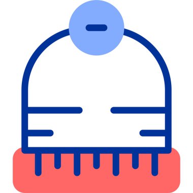 Bir karikatür ve bebek oyuncağının vektör çizimi