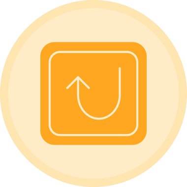 ok yönü simgesi doldurulmuş özet biçimi