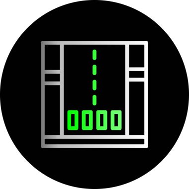 seo modern simgesinin vektör illüstrasyonu