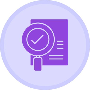 Kontrol listesi. Web simgesi basit illüstrasyon