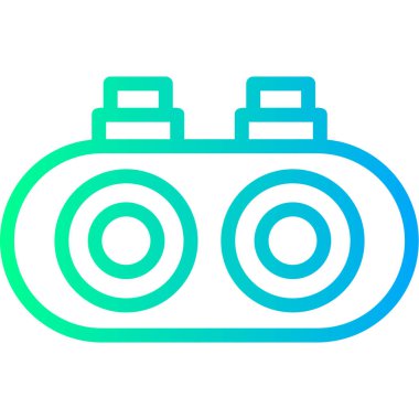 Kişisel ve ticari kullanım için kamera simgesi işaret simgesi çizimi..