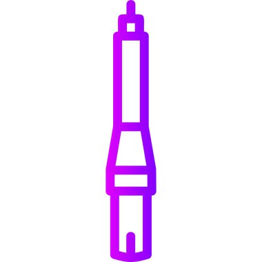 Tornavida. Web simgesi basit illüstrasyon