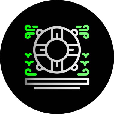 Vektör evrensel simgesi Trendy bakmak.