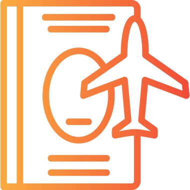 Uçak simgesi tasarımı, vektör illüstrasyonu 10 grafik