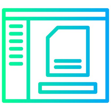 Bir kitabın vektör illüstrasyonu