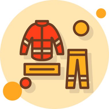 spor web simgesi basit illüstrasyon