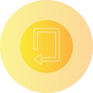 Yönlendirme simgesi soyut arkaplanda izole edildi