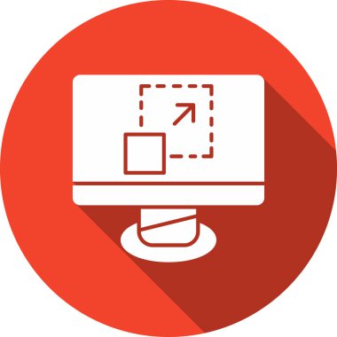 Modern dizüstü bilgisayarın vektör illüstrasyonu