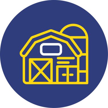 Ev. Web simgesi basit illüstrasyon