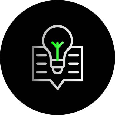 Ampul ışığı simgesi beyaz arkaplanda izole edildi