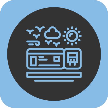 seo modern simgesinin vektör illüstrasyonu