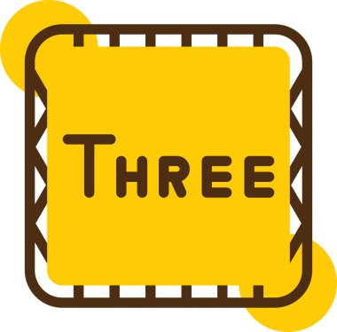 üç boyutlu simge vektör illüstrasyonu