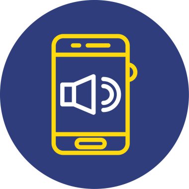 Akıllı telefon. Web simgesi basit illüstrasyon