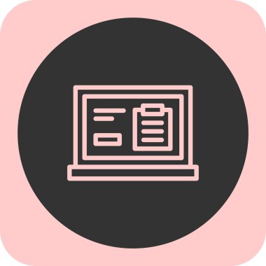 seo modern simgesinin vektör illüstrasyonu