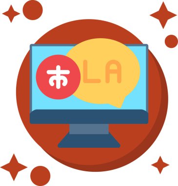 Çin Yeni Yılı - Çin burcu simgesi düz stil