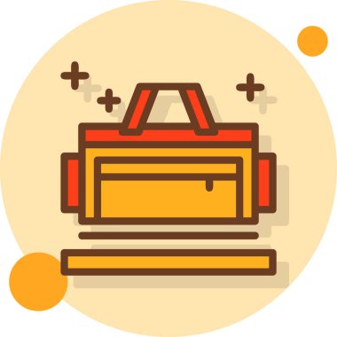 okul çantası vektör illüstrasyon tasarımı